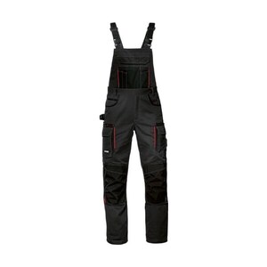 Uvex Tune-Up Pantaloni Cargo Da Lavoro Uomo, Salopette Resistente Con Tasche Portautensili, Ginocchiere In Cordura, Nero, Taglia 48