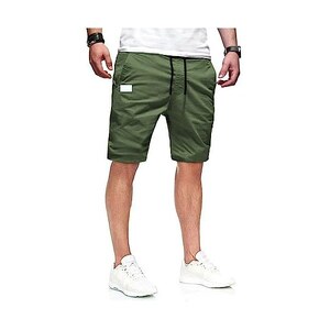 Pantaloncini Uomo Tansozer In Cotone - Elasticizzati, Con Tasche, Motivo Zebrato - Foto 10
