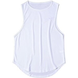 Top Fitness Uomo Canotta Uomo Senza Maniche RUNCATI - Cotone Ed Elastan, Per Fitness, Palestra, Sport Canotta Fitness Cotone