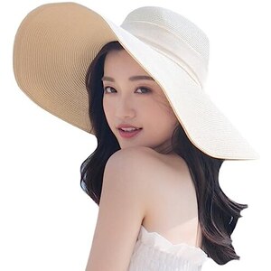 VASANA Cappello Estivo da Donna con Tesa Larga Floppy Cappello Estivo a ...