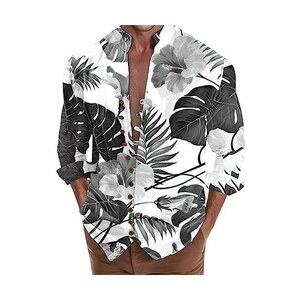 Camicia Uomo Slim Fit In Lino | Manica Lunga Con Polsino | Casual Elegante | Colore Classico