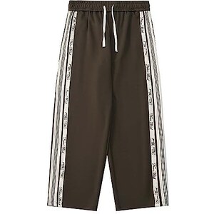 Pantaloni Cargo da Jogging per Uomo Casual Pantalones Hip Hop Maschili Pantaloni Sportivi Streetwear con Nastri Techwear