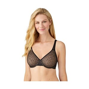Wacoal Reggiseno Con Ferretto A Copertura Totale - Pizzo Chantilly E Rete Traspirante - Donna - 3