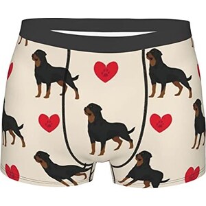 Boxer Uomo In Cotone Con Stampa Bulldog Inglese – Biancheria Intima Originale E Colorata, Taglie M-2XL