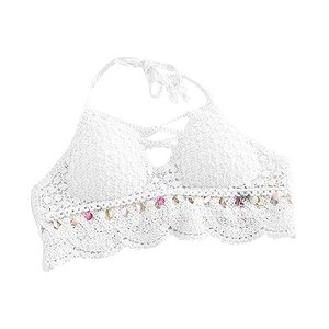 Top Donna Con Fiocco Anteriore E Scollo A V - Maniche Lunghe A Tromba, Stile Y2K Corto - Camicetta Estiva In Cotone, Elegante E Casual - Colore Unico, Vestibilità Comoda