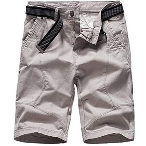 Pantaloncini Uomo Tansozer In Cotone - Elasticizzati, Con Tasche, Motivo Zebrato - Foto 2
