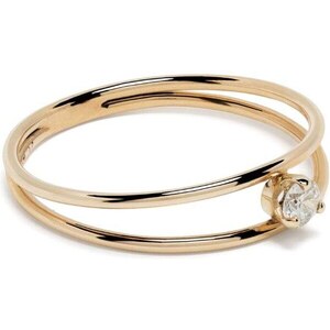 Anello Uomo Quadrato Stile Pepita Placcato Oro 14kt – J-MANIA – Taglie 5-11