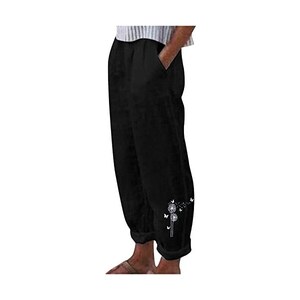 4 Pantaloni Jogging Donna Mgput - Leggeri Con Tasche Per Yoga E Allenamento