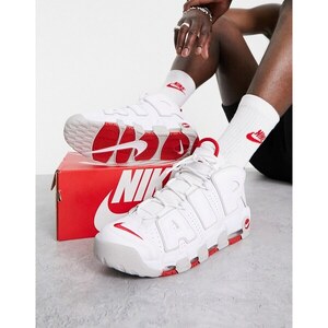 Air uptempo bianche e nere best sale