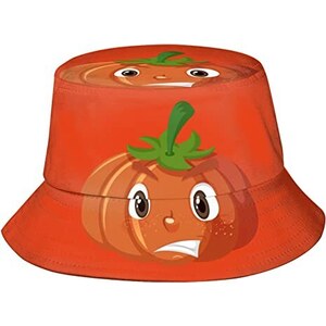 Blosssound 4 Cappelli A Secchiello Di Halloween – Divertenti E Colorati Con Tema Zucche E Ragni, Taglia Unica 60-62 Cm