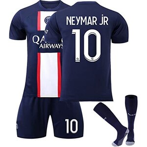 GIGIBO Numero 10 Maglie da Calcio per Adulti e Bambino, Set Maglie di
