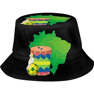 Cappello da sole unisex con stampa bandiera dell'Algeria