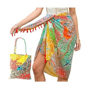 Copricostume Da Bagno Donna All'Uncinetto - Senza Maniche, Aperto Sul Retro, Poliestere - Foto 6