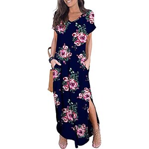 Maglietta Donna Chulianyouhuo Con Stampa Floreale – Stile Boho, Girocollo, Maniche Corte, Vestibilità Morbida