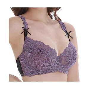 Smamz Pizzo Da Donna Bellezza Pura Sexy Ferretto Vedere Attraverso Pizzo Bralette Copertura