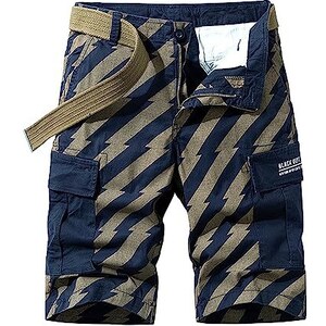 New front Pantaloncini Cargo Uomo Bermuda Cargo Uomo