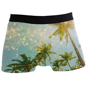 Irlanda Irish Shamrock Boxer Uomo Traspiranti, Morbidi, Con Stampata, Pantaloncini Intimi