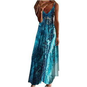 Maxi Abito Copricostume In Rete Trasparente Con Perle E Strass - Donna, Taglie S/M/L - 4