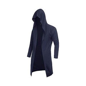 Steampunk Frack Cappotto da uomo vintage medievale da passeggio giacca vittoriana carnevale costume cosplay halloween smoking costume gotico rinascimentale frack giacca, Nero , M