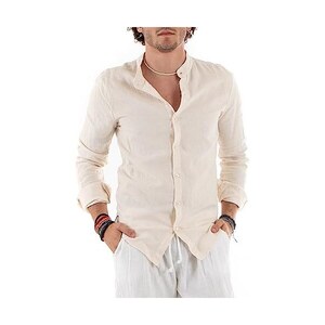 Abito elegante da donna, estivo, casual, con stampa larga, maniche corte, scollo a V, in lino di cotone, elegante, verde militare, XL