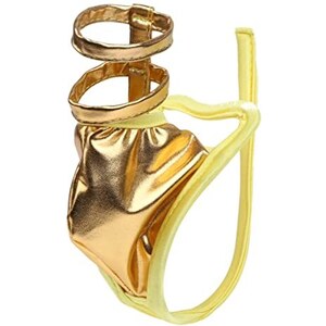 Uomo Sexy Lingerie Pene Slip A Foro Aperto Sacchetto Del Pene Biancheria Intima Evare La Sommercisione Prepuzio Esporre Il Glande Ridurre La Sensibilà / Biancheria Intima Maschile - Foto 2