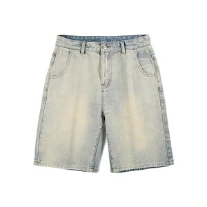 Pantaloncini Uomo FRUTTA Bermuda Jeans Shorts Cotone Corti Denim tasca america e