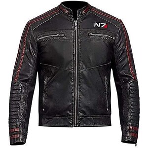 Giacca Da Motociclista Da Uomo Invecchiata Nera In Vera Pelle Moda - Foto 11