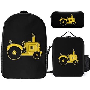 Cartoon Armadillo Divertente Zaino 17 Pollice Spalle Daypack Grande Capacità Laptop Bag Stampato Per Uomo Donna