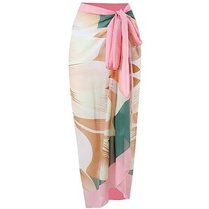 ODAWA Sarago Bandiera Americana Con Frange – Copricostume Da Bagno Donna - 3