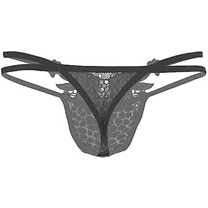 Perizomi Uomo In Ecopelle Sexy - Tanga String Comodo E Fashion Per Uomo - Confezione Da 3
