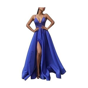 Floerns Mini abito da donna con scollo ad anello, schiena