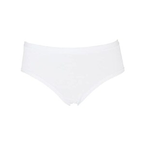 Cotonella 6 Pezzi Slip Donna 8125S Midi in Cotone Bielastico, Bianco 3/M