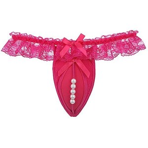 YiZYiF Boxer Uomo In Ecopelle Nera - Intimo Maschile Con Borsa Rigonfia E Cerniera, Lingerie Per Feste E Discoteca (M-XXL) - 2
