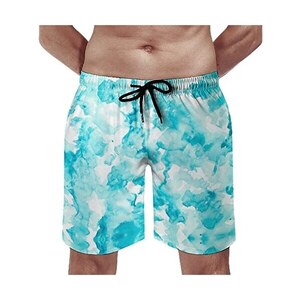 Costume Da Bagno Uomo Enlision - Pantaloncini Bermuda Con Fodera, Asciugatura Rapida, Stampa Hawaiana - Foto 4