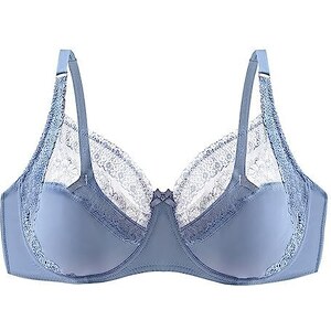 Reggiseni Comfort Quotidiani Reggiseni Senza Ferretto Donna - Confezione 3 Pezzi Imbottiti Copertura Completa Comodi Reggiseno Per Seno Grande E Cadente - Foto 9