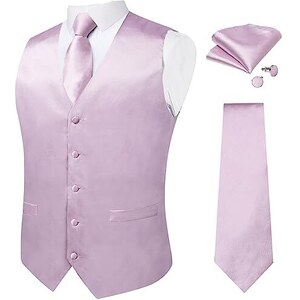 RUMAOZIA giubbotto tutina uomo gilet con bottone obliquo stile vintage per matrimonio, festa