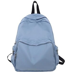 Zaino – elegante borsa da scuola, zaino con ciondolo in peluche, adorabile zaino da viaggio per ragazze universitarie, e leggero, borsa casual impermeabile, con tasche multiple in nylon