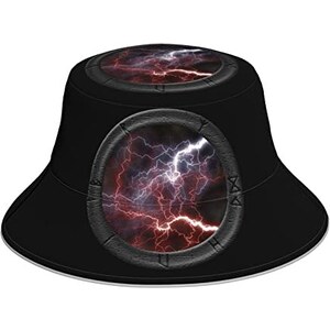 2019 cotone Koi fish stampa su entrambi i lati cappello a secchiello