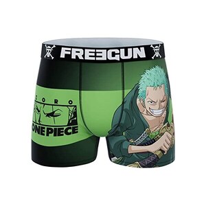 FREEGUN Boxer Uomo One Piece – Roronoa Zoro Wanted, Licenza Ufficiale, Taglia XXL - 3