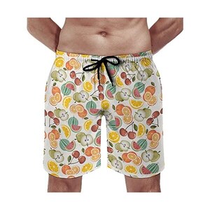 GUGGEN Calzoncini da Bagno per Uomo Watershorts Costume da Bagno Adulto Colore Blu XXXXL