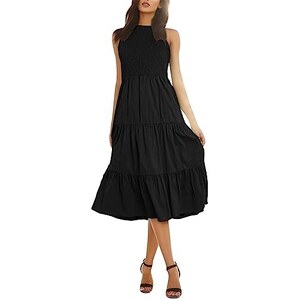 Hanna Nikole Abito Da Sera In Chiffon Con Scollo Rotondo - Eleganza Donna Taglie Forti (US 16-24 / DE 46-54) - 2
