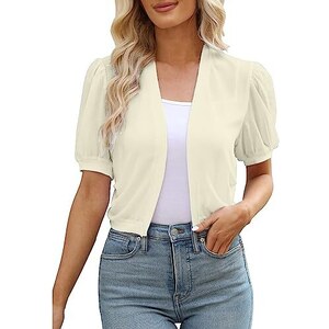 Cardigan casual da donna cardigan da donna a maniche lunghe aperto sul