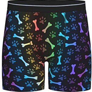 Boxer Uomo ZLYC In Cotone Gamba Lunga - Confezione Da 3 O 4, Comodi E Traspiranti - Foto 3