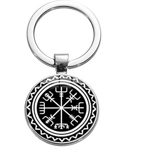 Portachiavi Con Bussola E Modello Aereo - Mini Bussola Da Esterno, Regalo Per Viaggiatori Ed Escursionisti