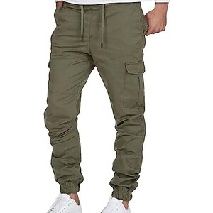Daikascbny Pants Uomo Casual Multitasche Sportivo Vintage per Il Tempo