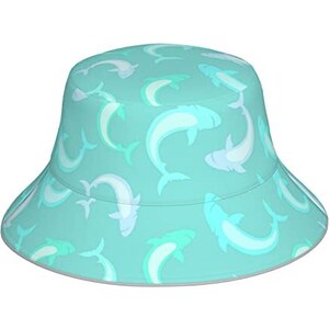 Cappello Da Pescatore Unisex WINYU Con Orecchie E Corna Di Mucca – Stampato, In Cotone Morbido, Regolabile, Protezione Solare Per Estate
