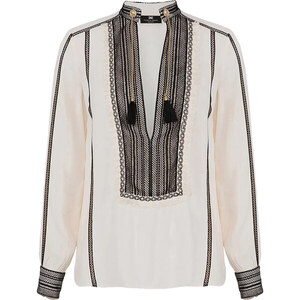Blouse élégante Femme Elisabetta Franchi Rouge - Neuf Avec étiquettes - Réf. 6119422F191036