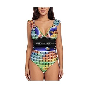 La Blanca Costume Intero Donna Island Goddess – Fascia Con Volant E Spalline Rimovibili, Vestibilità Snellente