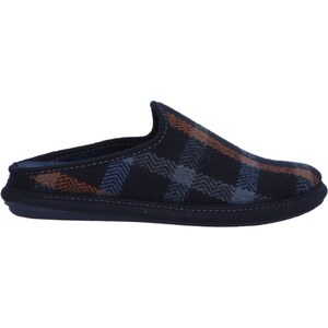 GRUNLAND Pantofola Blu Uomo CB2209 - Feltro, Taglia 42 EU