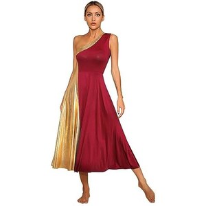 Costume Da Danza Lirica Da Donna, Canotta, Body Con Cut-out, Body Da Balletto, Abbigliamento Da Danza Contemporanea Moderna Acquista In Modo Economico - Spedizione Gratuita, Recensioni Reali Con Foto - Foto 6